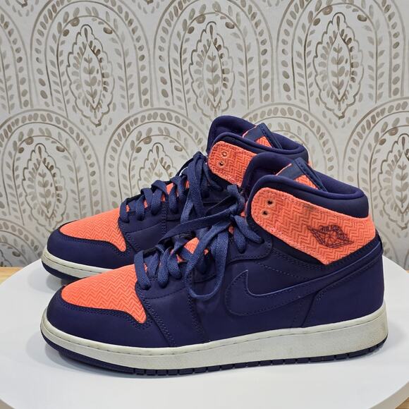 Air Jordan 1 Retro High GG Dark Purple Dust Atomic Pink 332148-500 sz 8.5Y 10W - Picture 10 of 16